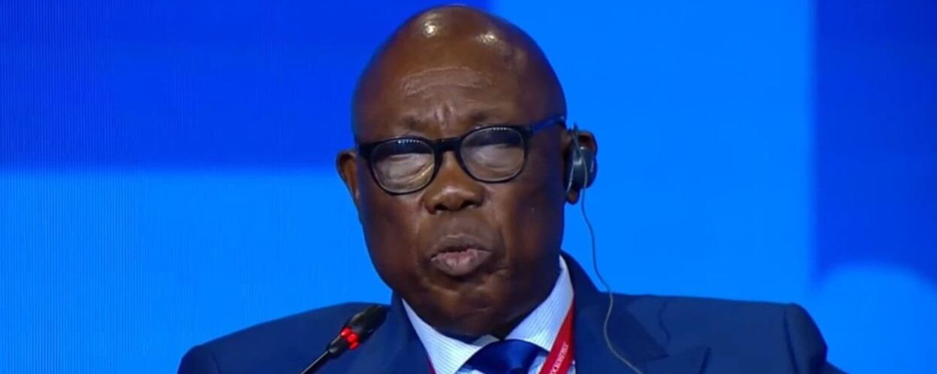 Central African Prime Minister, Félix Moloua, at the SPIEF 2024, June 6 - Sputnik Africa, 1920, 06.06.2024