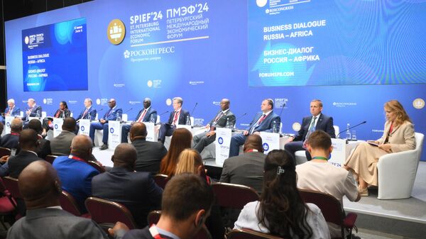 Russia-Africa session at the St. Petersburg International Economic Forum (SPIEF 2024) - Sputnik Afrique