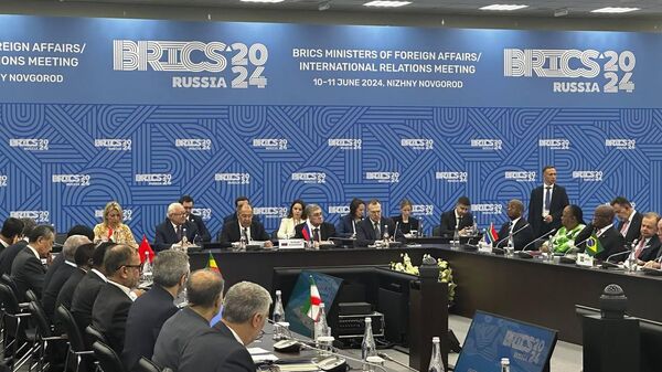  réunion des ministres des Affaires étrangères des BRICS à Nijni Novgorod - Sputnik Afrique