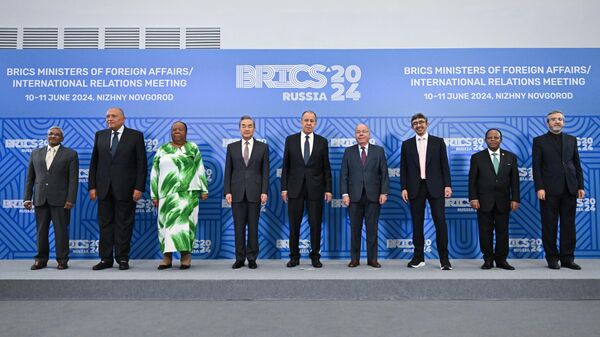Lavrov Speaks at BRICS Foreign Ministers Meeting Opening in Russia's Nizhny Novgorod - Sputnik Africa