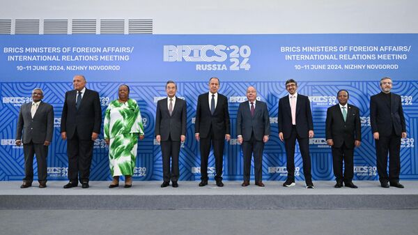  réunion des ministres des Affaires étrangères des BRICS à Nijni Novgorod - Sputnik Afrique
