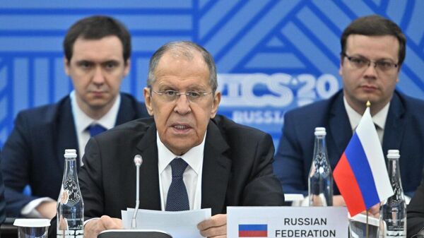 Russia's Lavrov Delivers Welcoming Speech at BRICS Ministerial Meeting - Sputnik Africa