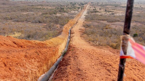 Une section du Pipeline Export Niger-Bénin - Sputnik Afrique