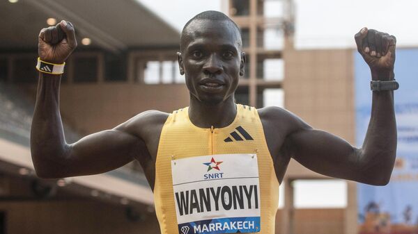 Emmanuel Wanyonyi, a Kenyan athlete, becomes the third-fastest man in the history of the 800 meters. - Sputnik Africa