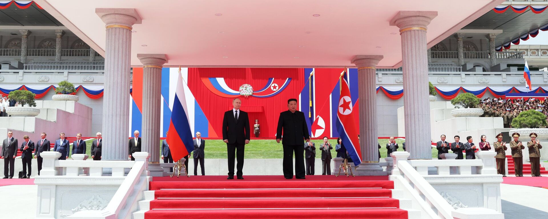 President Vladimir Putin's friendly state visit to the North Korea - Sputnik Africa, 1920, 19.06.2024