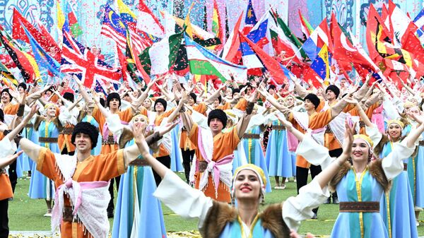 La cérémonie de clôture des Jeux des BRICS à Kazan en Russie, le 23 juin 2024 - Sputnik Afrique