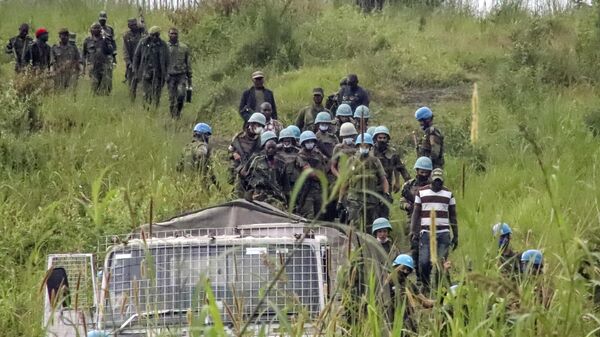 United Nations peacekeepers in DR Congo, North Kivu province - Sputnik Africa