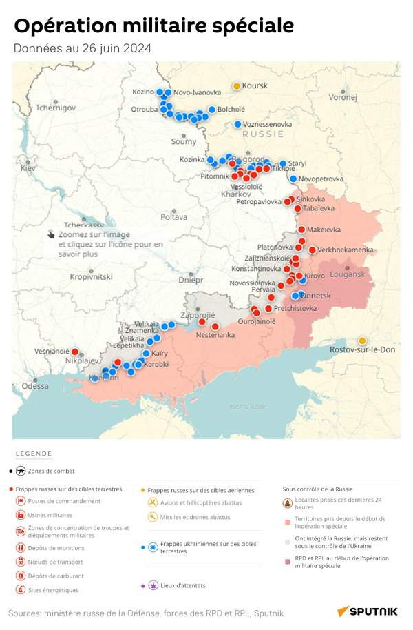 Opération militaire spéciale, le 26 juin 2024 - Sputnik Afrique