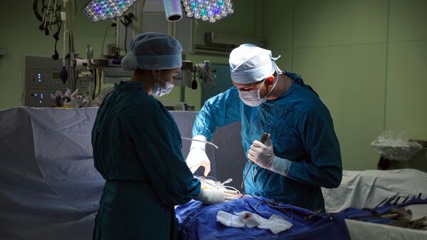 The work of spinal surgeons at the Krasnodar Regional Hospital - Sputnik Africa