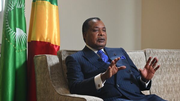 Congolese President Denis Sassou Nguesso gives an interview to Sputnik. - Sputnik Africa