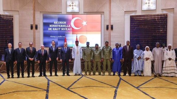 Niamey hosts a Turkish delegation led by Foreign Minister Hakan Fidan, July 17, 2024 - Sputnik Africa