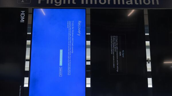 Chicago O'Hare International Airport after a software glitch - Sputnik Africa