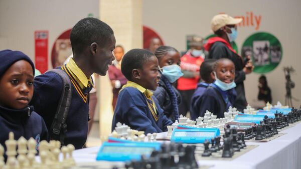 International Chess Day in Zambia, Lusaka, organized by Russian House - Sputnik Africa