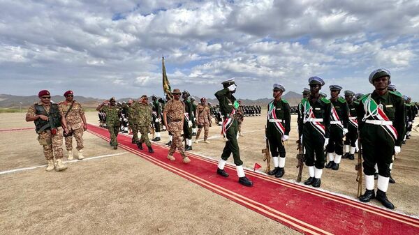 Abdel Fattah Al Burhan à la cérémonie de remise des diplômes du collège militaire, 31 juillet 2024 - Sputnik Afrique