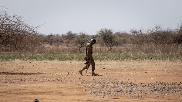 A soldier from Burkina Faso  - Sputnik Africa