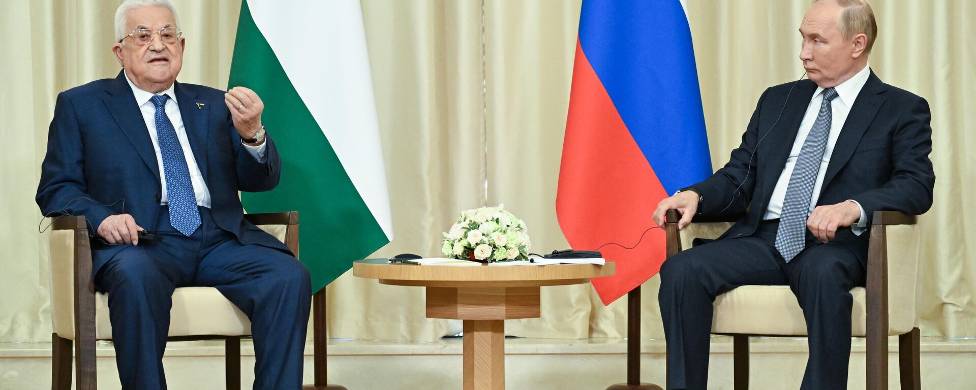 Meeting of Russian President Vladimir Putin and Palestinian President Mahmoud Abbas - Sputnik Africa, 1920, 13.08.2024