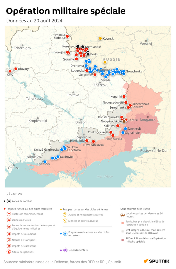 Opération militaire spéciale, le 20 août 2024 - Sputnik Afrique