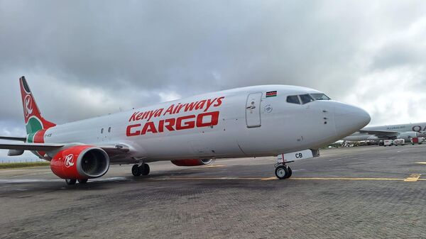 Kenya Airways Boeing 738 freighter aircraft - Sputnik Africa