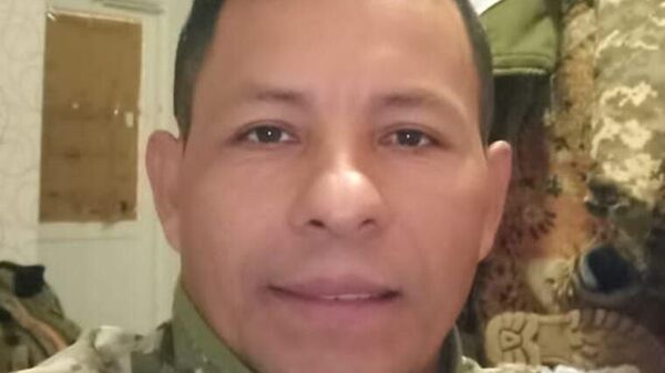 Colombian mercenary William Gamboa. Photo provided by his widow. - Sputnik Afrique