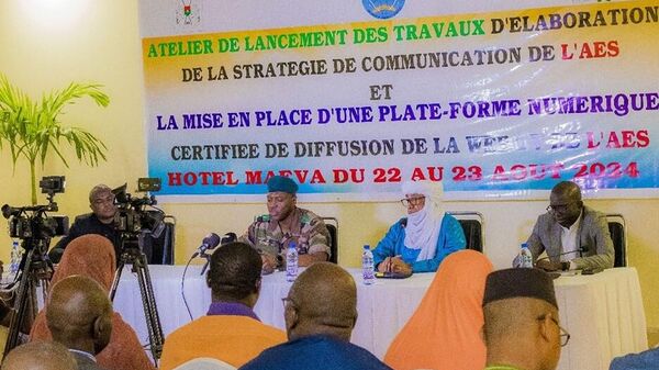 Atelier de lancement des travaux d'élaboration de la stratégie de communication de l'AES - Sputnik Afrique