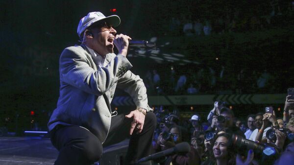 Macklemore performs at Austin City Limits Live at the Moody Theater during the South by Southwest Music Festival on Friday, March 17, 2023, in Austin, Texas.  - Sputnik Africa