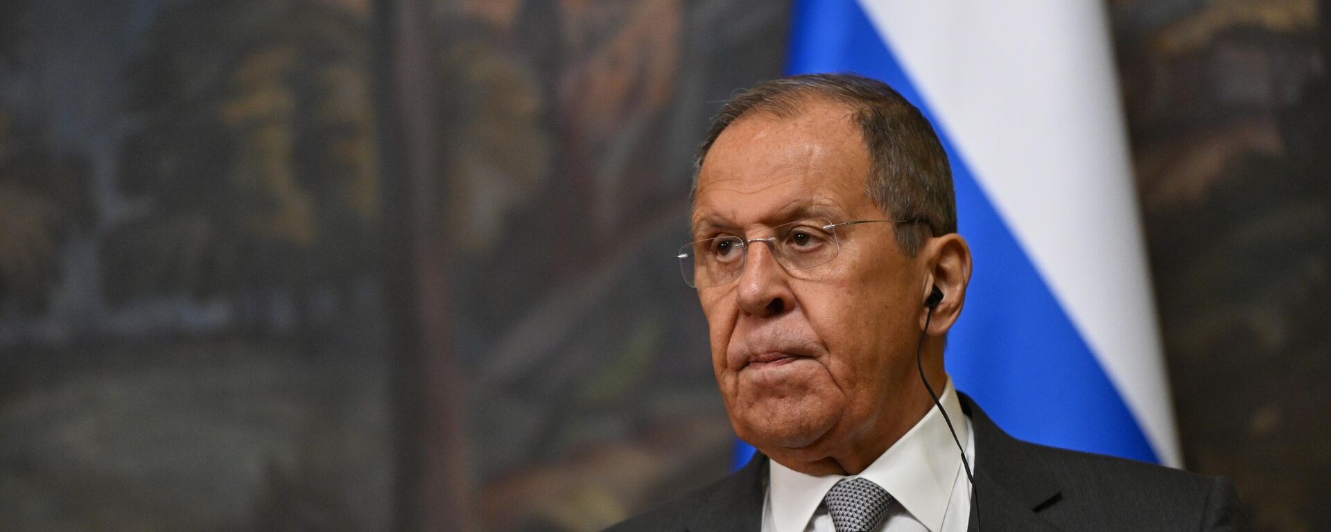 Russian Foreign Minister Sergey Lavrov at a press conference following a meeting in Moscow with Senegalese Foreign Minister Yassina Fall. - Sputnik Africa, 1920, 26.11.2024