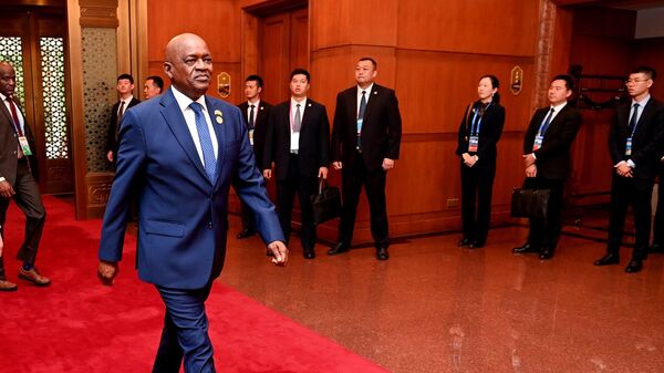 President Masisi meets with the member of the politburo standing committee of the communist party of China - Sputnik Africa