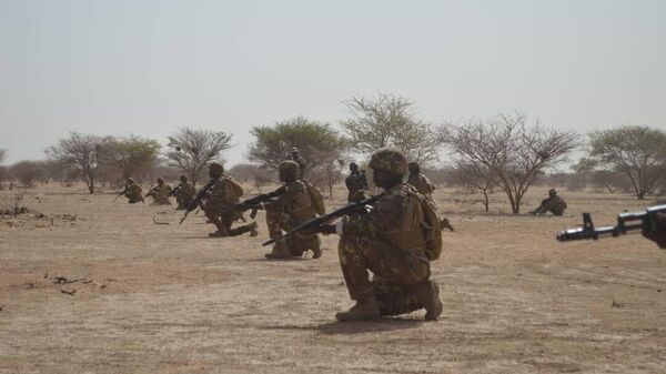 The Niger Armed Forces are conducting a major national military exercise called Tarhanakal in the Tillia area, Tahoua region, in partnership with their counterparts from AES member countries (Burkina Faso and Mali) as well as those of Chad and Togo. - Sputnik Africa