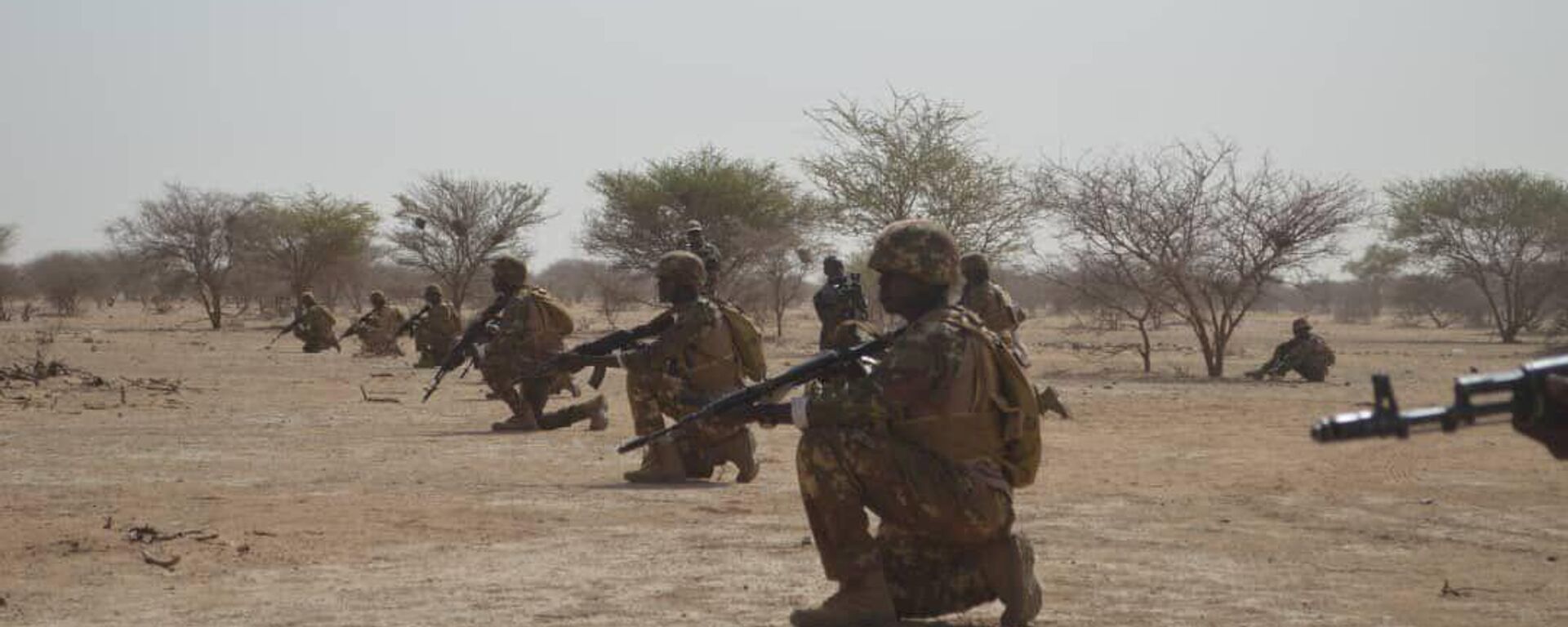 The Niger Armed Forces are conducting a major national military exercise called Tarhanakal in the Tillia area, Tahoua region, in partnership with their counterparts from AES member countries (Burkina Faso and Mali) as well as those of Chad and Togo. - Sputnik Africa, 1920, 19.09.2024