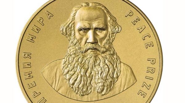 Une médaille d'or personnalisée sera décernée à chaque lauréat du Prix de la paix Léon Tolstoï