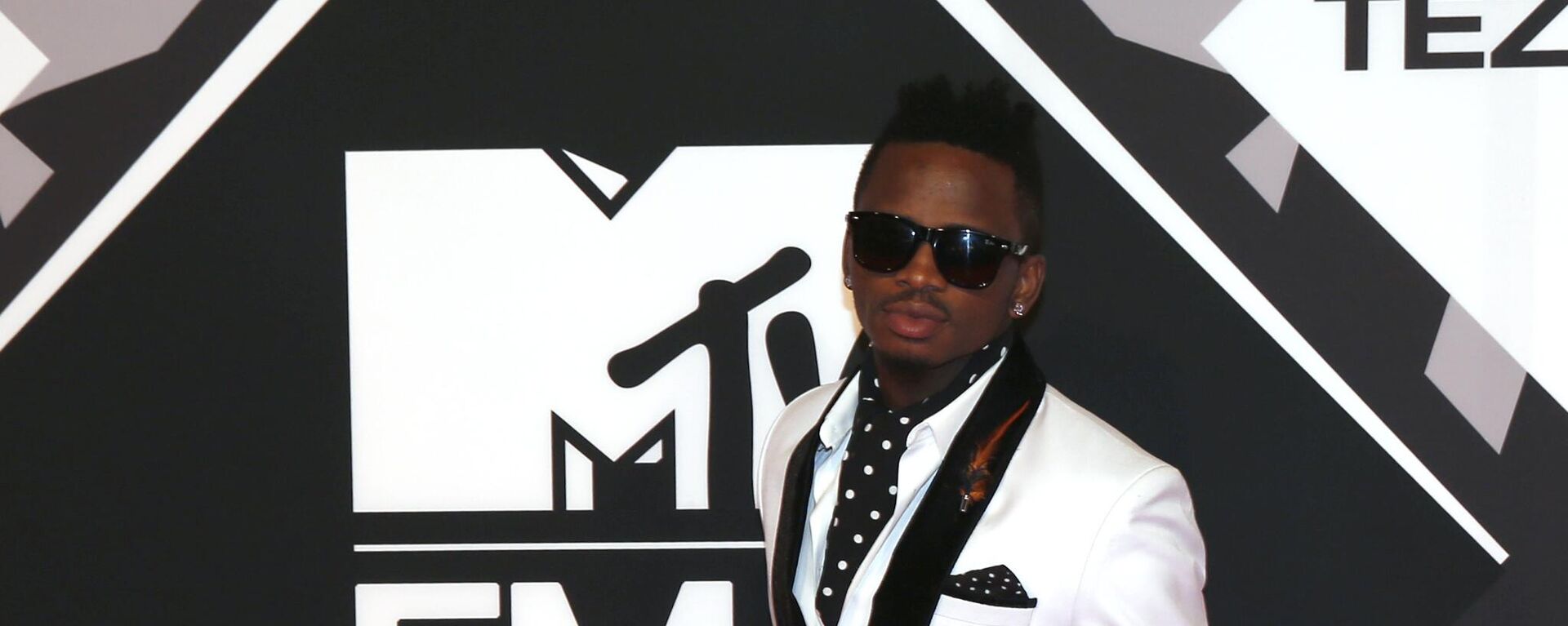 Diamond Platnumz arrives for the 2015 MTV European Music Awards in Milan, Italy, Sunday, Oct. 25, 2015.  - Sputnik Africa, 1920, 09.09.2024