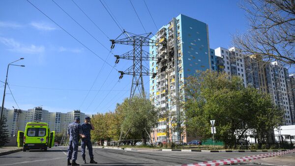 Attaque de drone en Russie: une habitante d'un immeuble ciblé raconte les faits - images