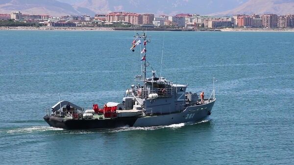 Russian minesweeper RT-71 takes part in planned exercises of the Russian Navy - Sputnik Africa