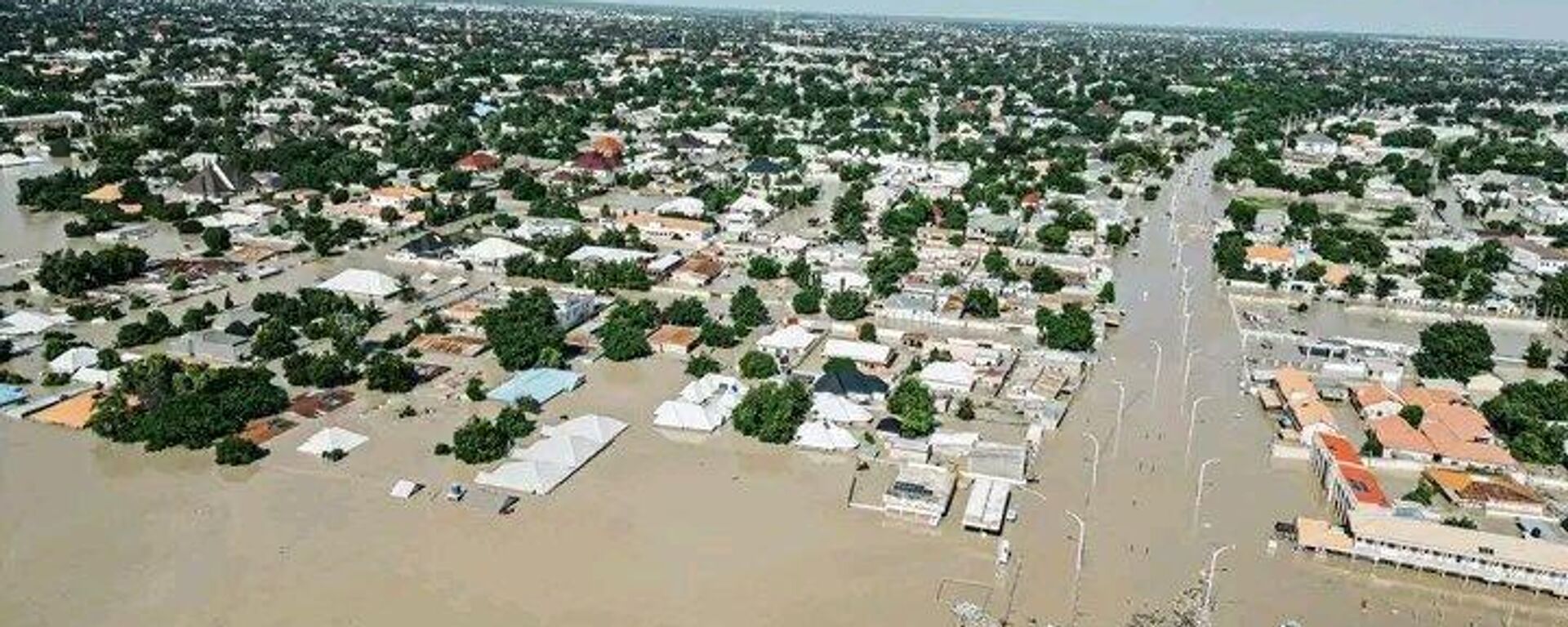 Floods in Maiduguri. - Sputnik Africa, 1920, 16.09.2024