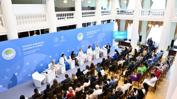 Eurasian Women's Forum in St. Petersburg - Sputnik Africa