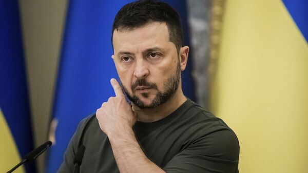 Volodymyr Zelensky  - Sputnik Afrique