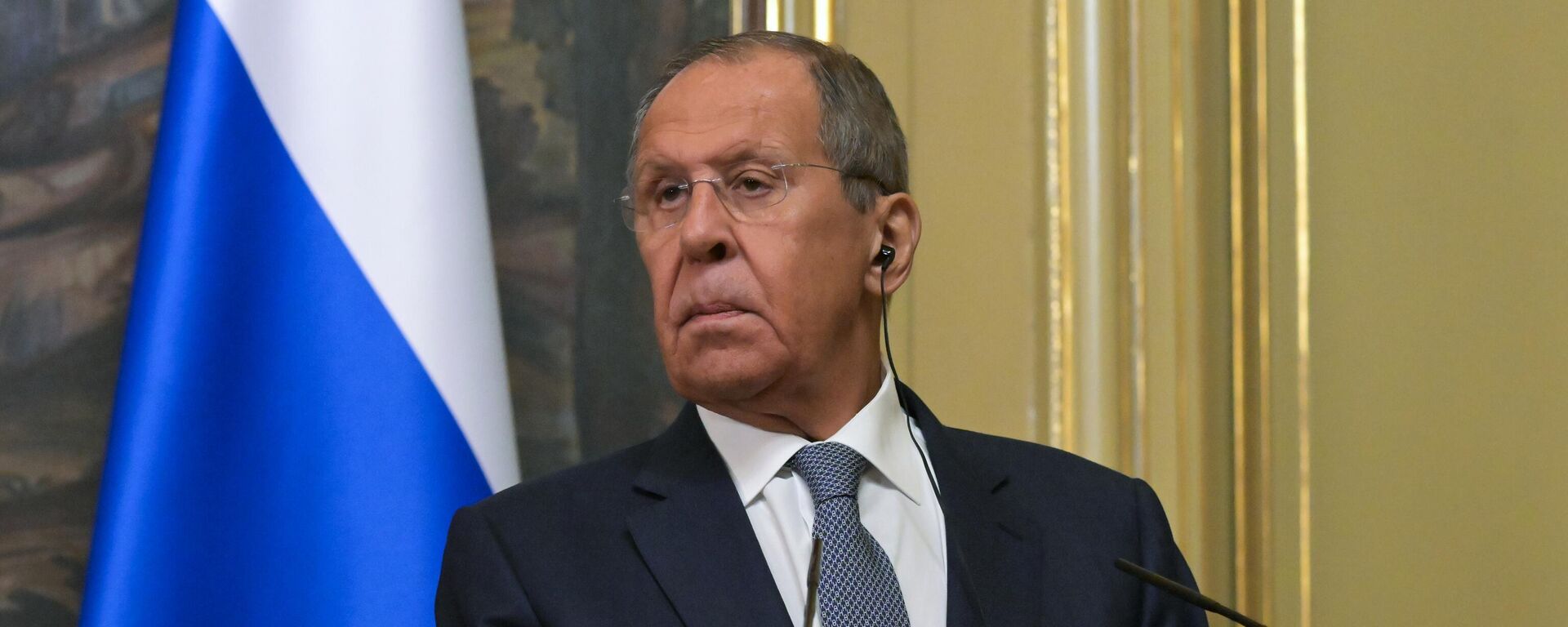 Russian Foreign Minister Sergey Lavrov during a press conference - Sputnik Africa, 1920, 25.09.2024