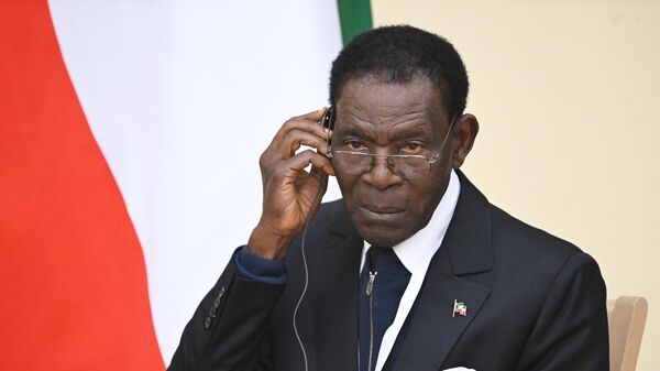 Russian President V. Putin met with Equatorial Guinea President T. Mbasogo - Sputnik Africa