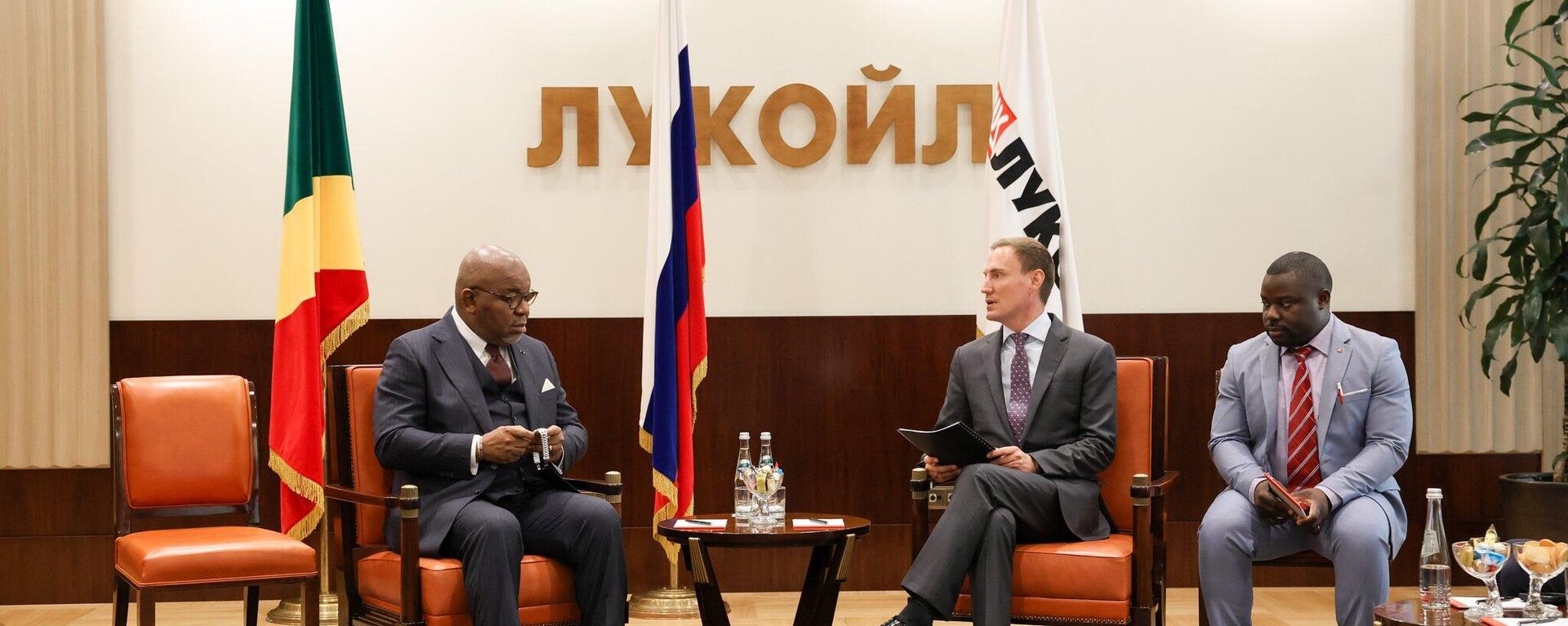 Signing of a memorandum between the Republic of Congo and Lukoil - Sputnik Africa, 1920, 29.09.2024