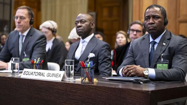 The International Court of Justice (ICJ), the principal judicial organ of the United Nations, holds public hearings on the merits in the case concerning Land and Maritime Delimitation and Sovereignty over Islands (Gabon/Equatorial Guinea) at the Peace Palace in The Hague, the seat of the Court, from Monday 30 September to Friday 4 October 2024. - Sputnik Africa