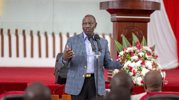 Ruto attends church service in AIC Milimani, Nairobi - Sputnik Africa