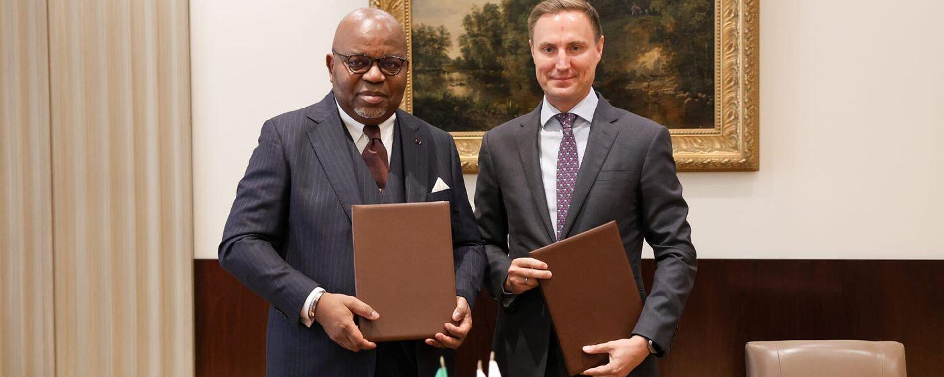 Signing of a memorandum between the Republic of Congo and Lukoil - Sputnik Africa, 1920, 09.10.2024