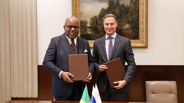 Signing of a memorandum between the Republic of Congo and Lukoil - Sputnik Africa