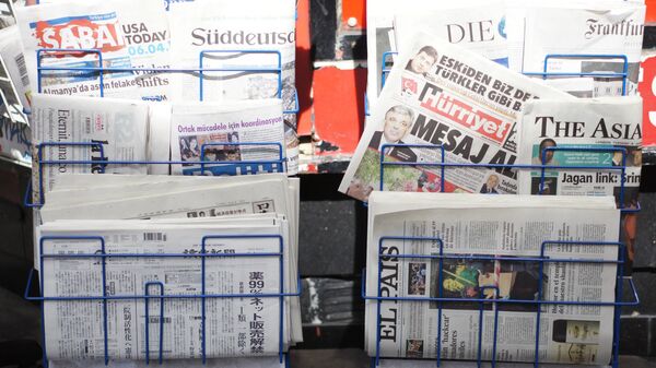 Newspaper Stand - Sputnik Africa