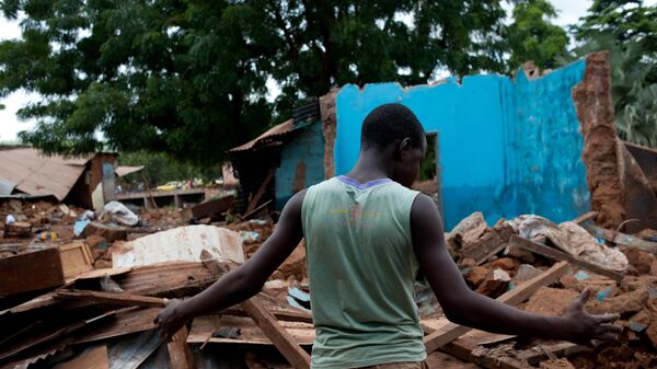 Bamako, août 2013, après une forte tempête - Sputnik Afrique