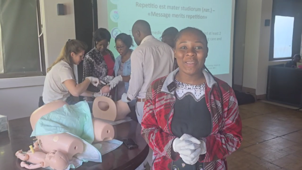 Elizabeth Chibesakunda, a Senior Resident Medical Officer in Obstetrics and Gynecology at Chawama First Level Hospital - Sputnik Africa