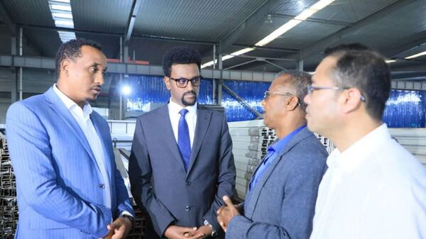 A delegation led by EIC Deputy Commissioners today paid a work visit to companies operating in Eastern Special Economicl Zone (SEZ) located in Dukem area. - Sputnik Africa