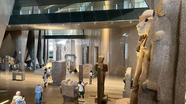 Un sarcophage antique restitué à l'Egypte par la Belgique