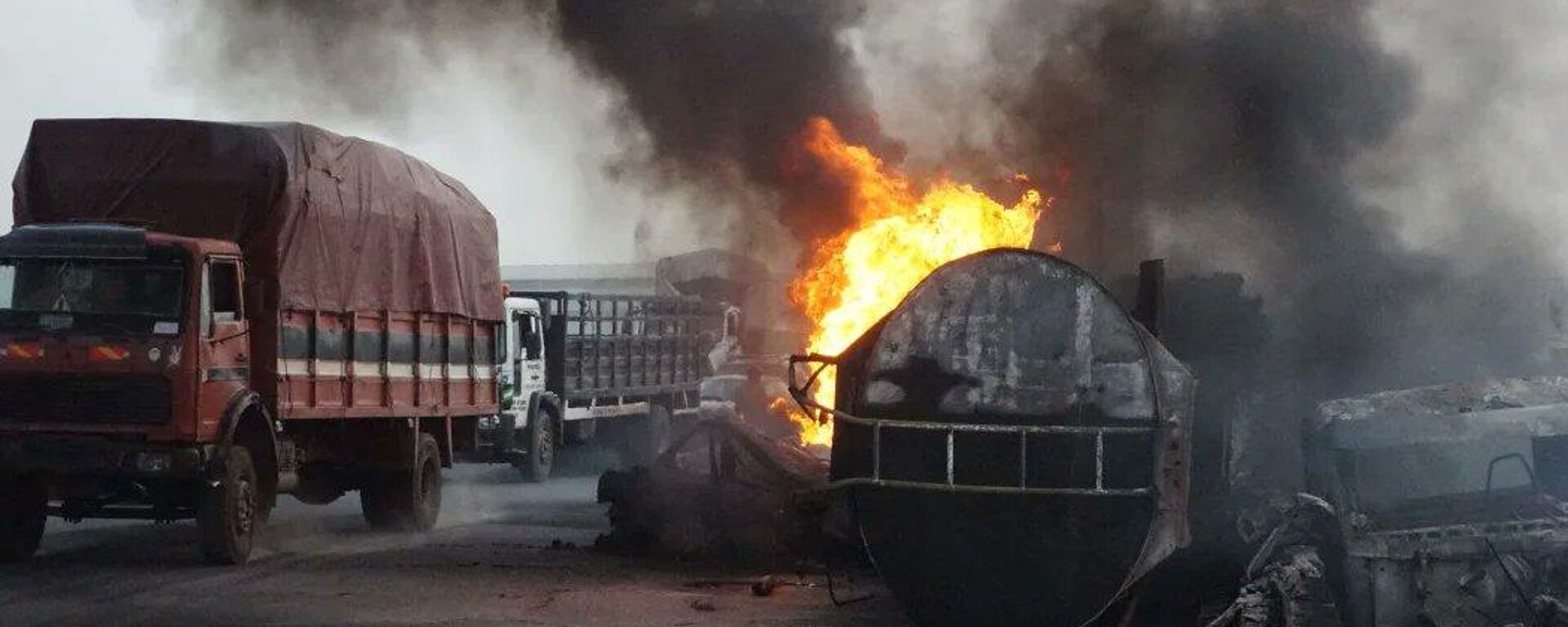 Fuel tanker explosion in northern Nigeria - Sputnik Africa, 1920, 16.10.2024