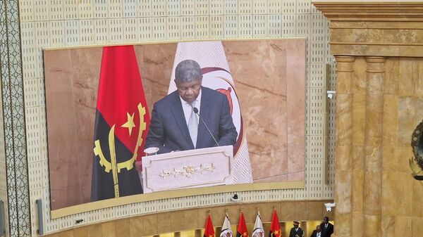 Angolan President Joao Lourenco delivering his annual address on the state of the nation at the Angolan Parliament in Luanda - Sputnik Africa